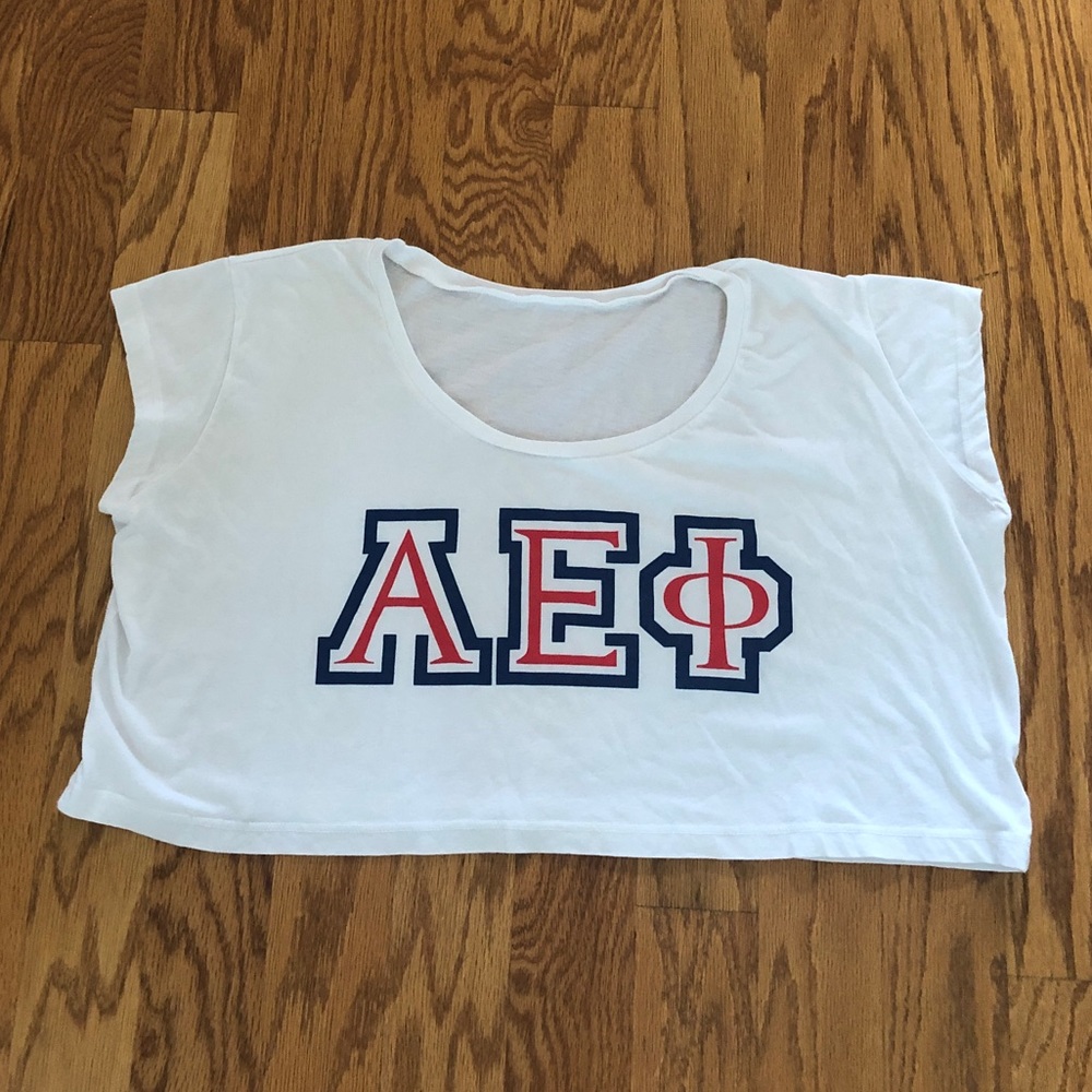Aephi american crop top
